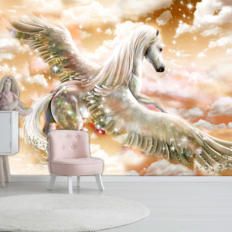 Fototapeet - Pegasus (Orange) - 300x210