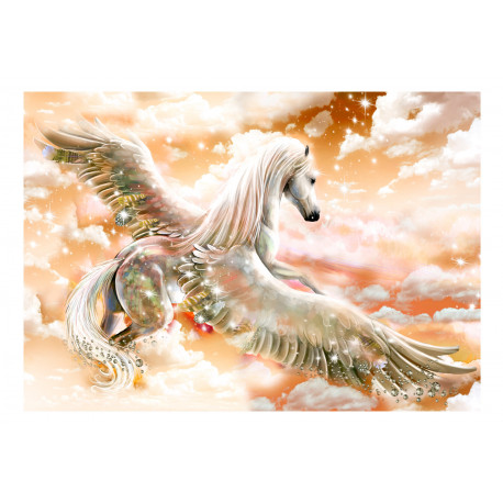 Fototapeet - Pegasus (Orange) - 100x70