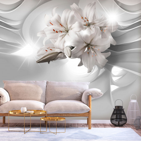Fototapeet - Lilies in the Tunnel - 300x210