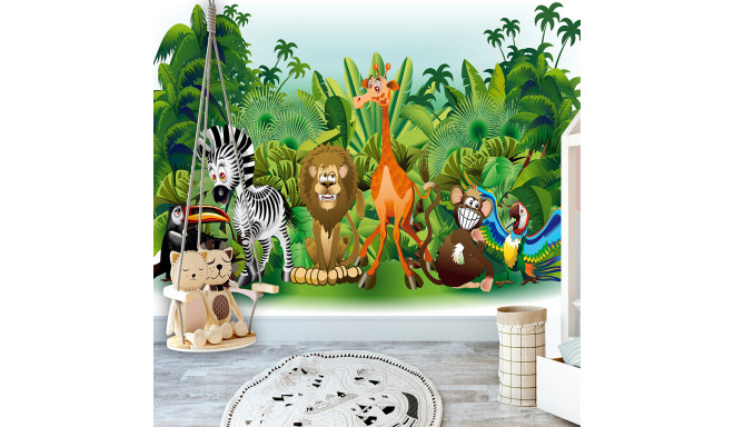 Fototapeet - Jungle Animals - 150x105