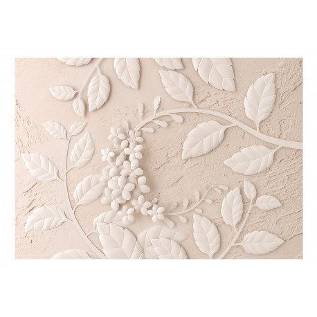 Fototapeet - Paper Flowers (Beige) - 400x280