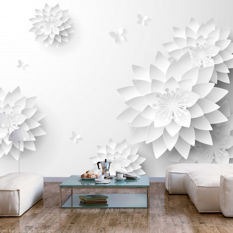 Fototapeet - Oriental Flowers - 250x175