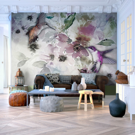 Fototapeet - Nature in Watercolor - 350x245