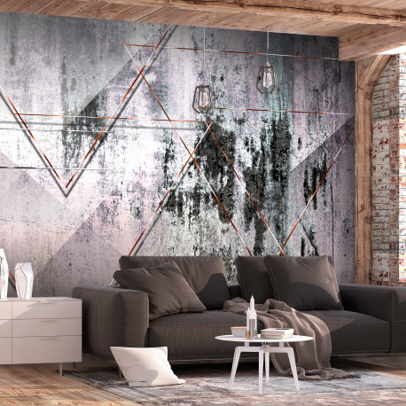 Fototapeet - Geometric Wall - 350x245