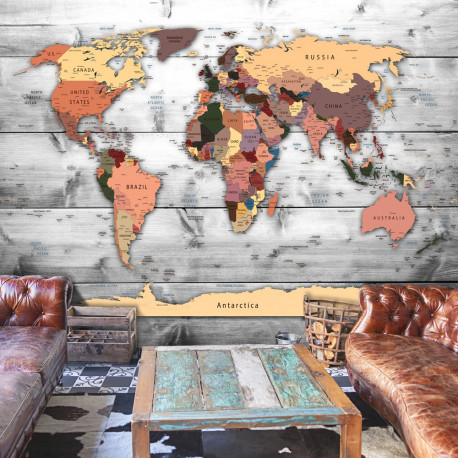 Fototapeet - Direction: World - 350x245