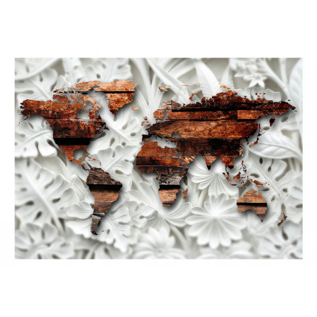 Fototapeet - Alabastrine Map - 100x70