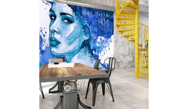 Fototapeet - Blue Lady - 300x210
