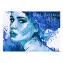 Fototapeet - Blue Lady - 100x70
