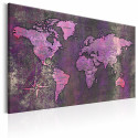 Seinapilt - Amethyst Map - 90x60
