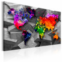 Seinapilt - Cubic World - 120x80