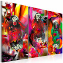 Seinapilt - Crazy Monkeys - triptych - 90x60