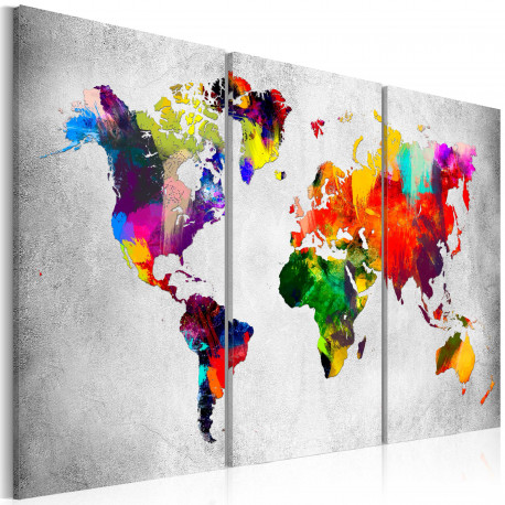 Seinapilt - Artistic World - Triptych - 120x80