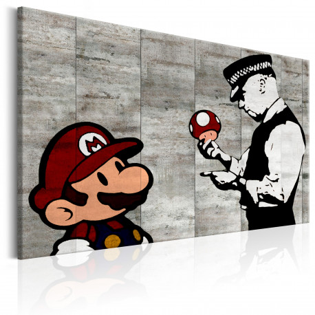 Seinapilt - Banksy on Concrete - 90x60