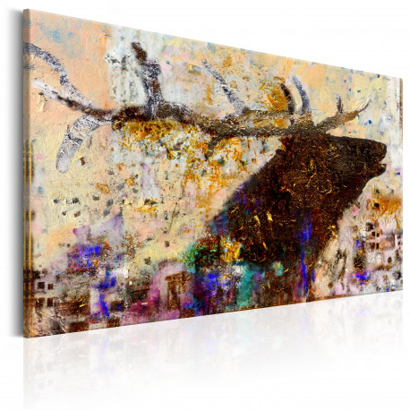 Seinapilt - Golden Stag - 120x80
