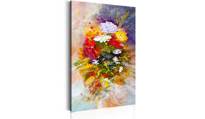 Seinapilt - August Flowers - 60x90