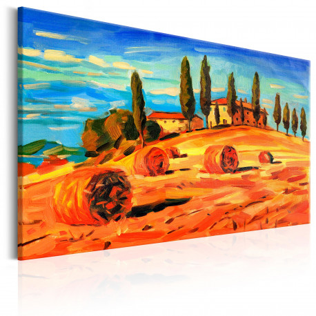 Seinapilt - August in Tuscany - 60x40