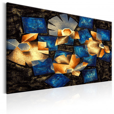 Seinapilt - Geometrical Flowers - 60x40
