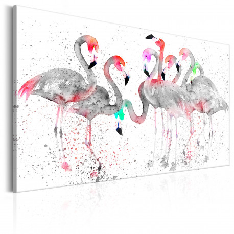 Seinapilt - Flamingoes Dance - 90x60