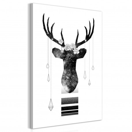 Seinapilt - Abstract Antlers (1 Part) Vertical - 40x60