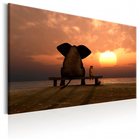 Seinapilt - Evening Rest - 60x40