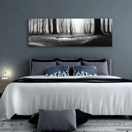 Seinapilt - Forest after Rain (1 Part) Narrow - 135x45