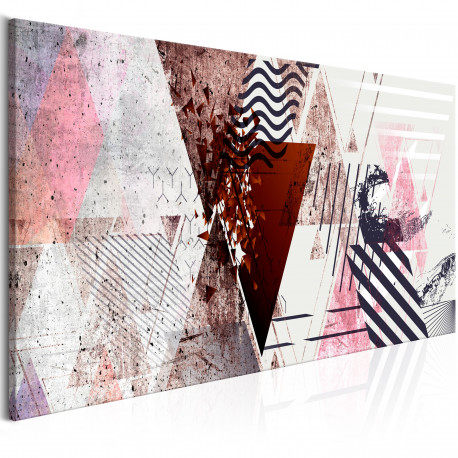 Seinapilt - Geometric Background (1 Part) Narrow - 120x40