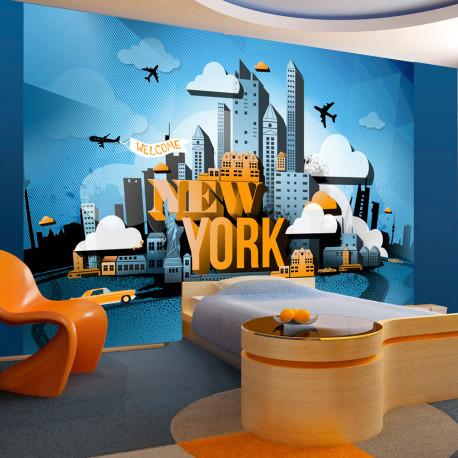 Fototapeet - New York - welcome - 400x280