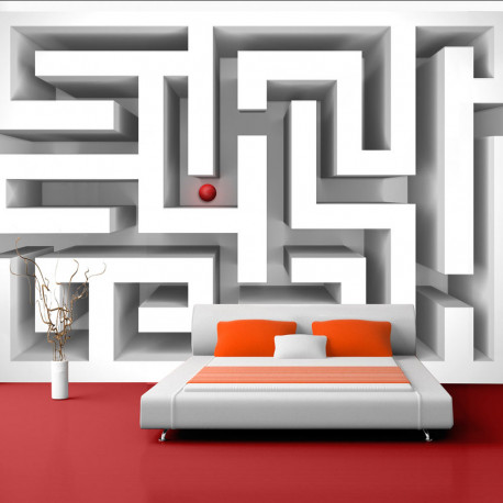 Fototapeet - Ice labyrinth - 150x105