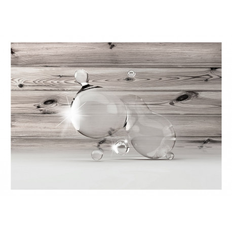 Fototapeet - Light in Drops of Water - 350x245