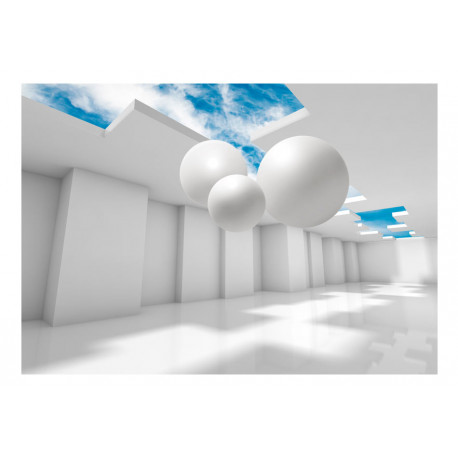 Fototapeet - Architecture of the Future - 100x70