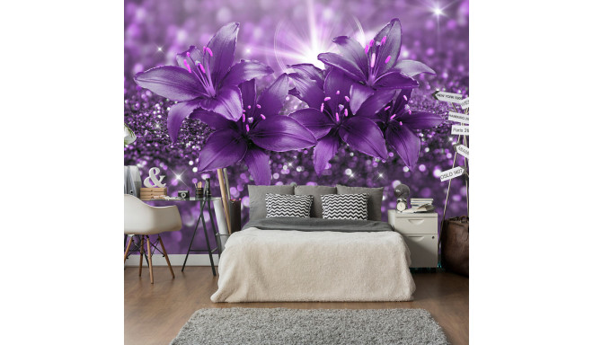 Fototapeet - Masterpiece of Purple - 100x70