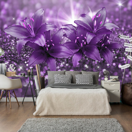 Fototapeet - Masterpiece of Purple - 150x105