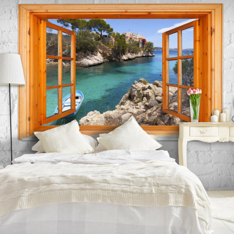 Fototapeet - Mediterranean Landscape - 300x210