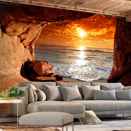Fototapeet - Exit from the Cave - 400x280