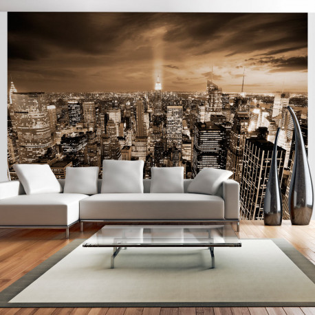 Fototapeet - Nowy Jork: night - 400x280