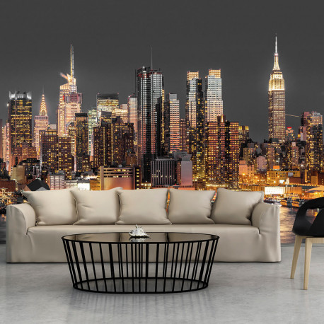 Fototapeet - NYC: Twilight - 100x70
