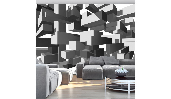 Fototapeet - Grey notes - 400x280