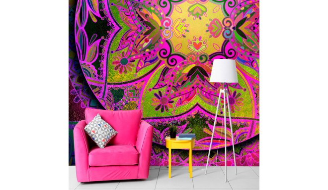 Fototapeet - Mandala: Pink Expression - 100x70