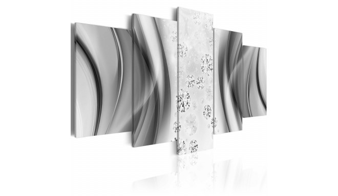 Seinapilt - Diamonds Waves - 100x50