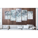 Seinapilt - Blue Forest - 200x100