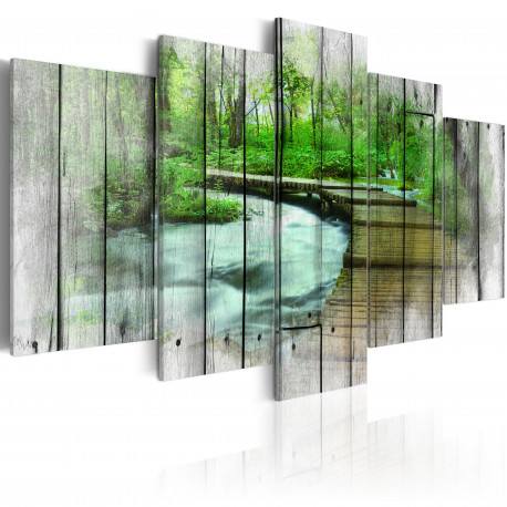 Seinapilt - Forest of Secrets - 100x50