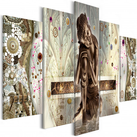 Seinapilt - Buddha's Dream (5 Parts) Wide - 200x100