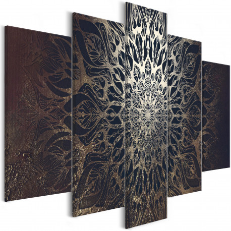 Seinapilt - Hypnosis (5 Parts) Brown Wide - 100x50