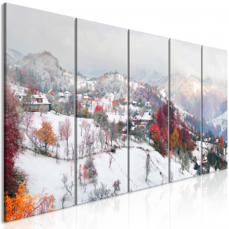 Seinapilt - First Snow (5 Parts) Narrow - 225x90