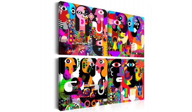 Seinapilt - Abstract Conversations - 90x90