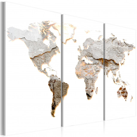 Seinapilt - Concrete Continents - 120x80