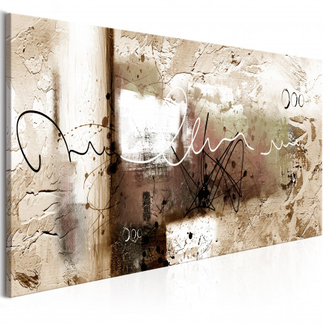 Seinapilt - Hammer (1 Part) Beige Narrow - 135x45