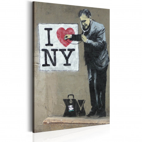 Seinapilt - I Love New York by Banksy - 40x60