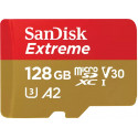 Sandisk mälukaart microSDXC 128GB Extreme + adapter