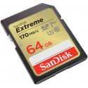 Sandisk mälukaart SDXC 64GB Extreme